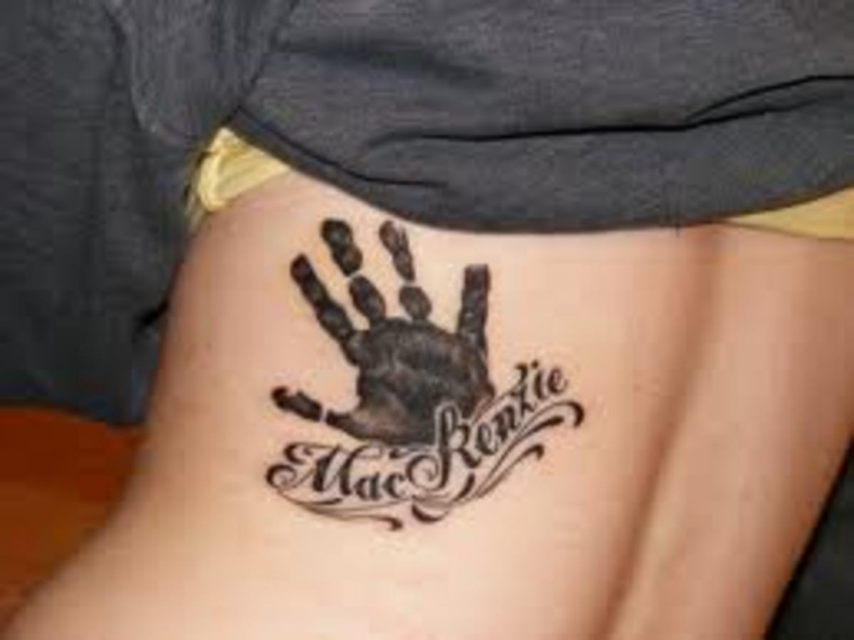 Handprint Tattoos And DesignsHandprint Tattoo Meanings