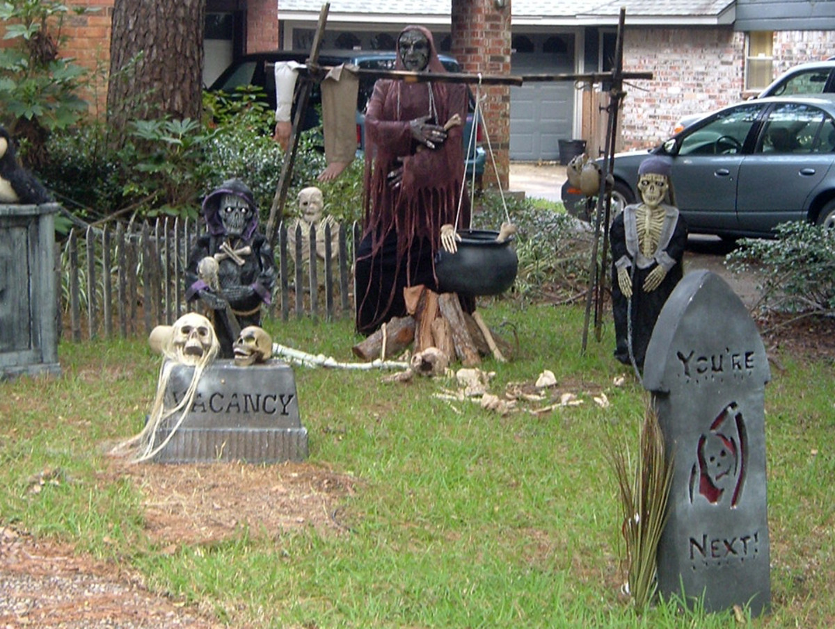 How to Make a Halloween Graveyard HubPages