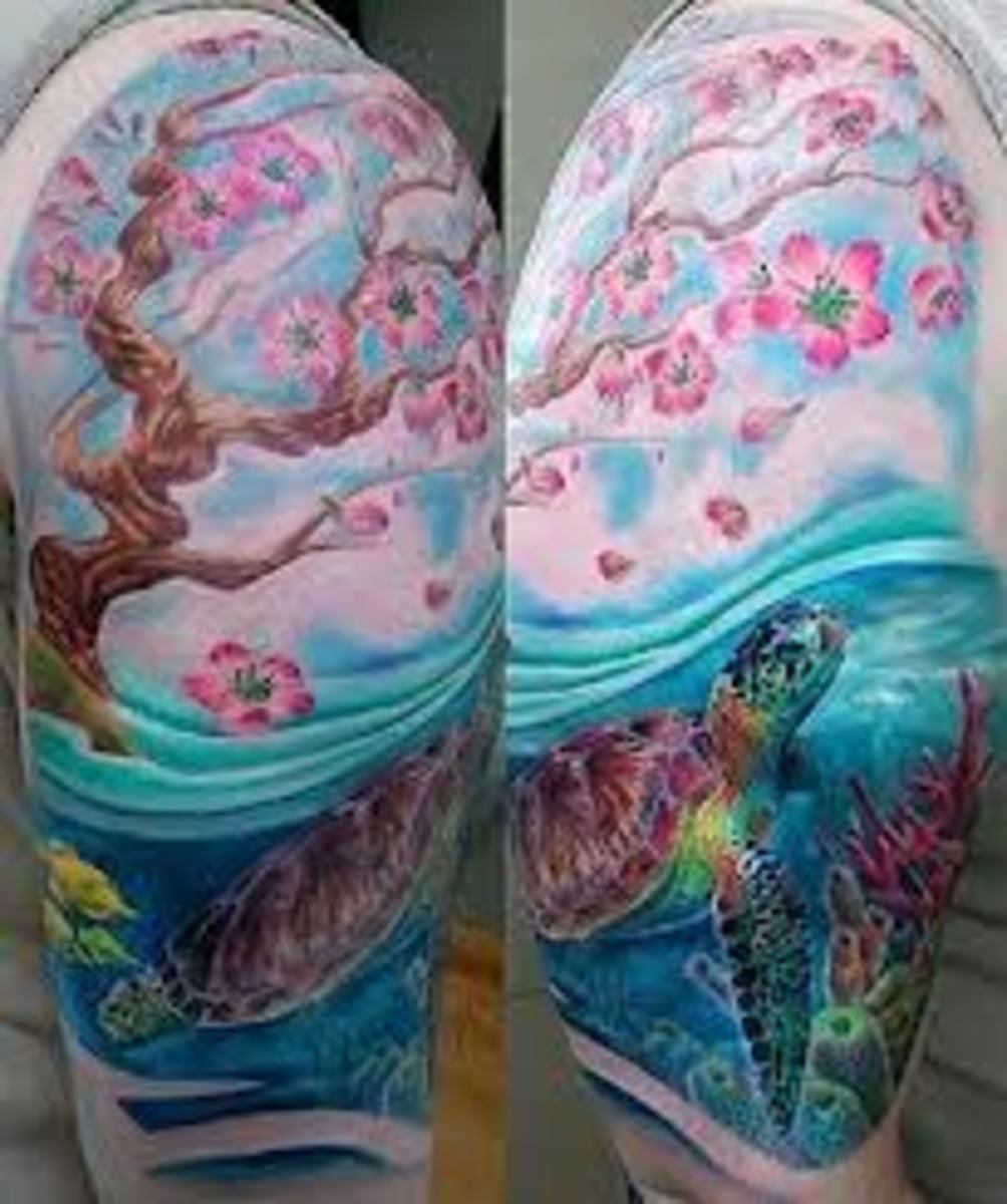 Sea Turtle Tattoos And DesignsSea Turtle Tattoo Meanings