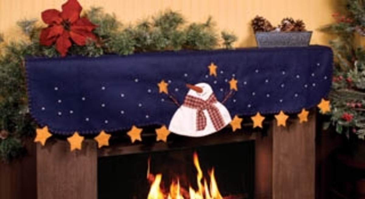Christmas Mantel Scarves HubPages