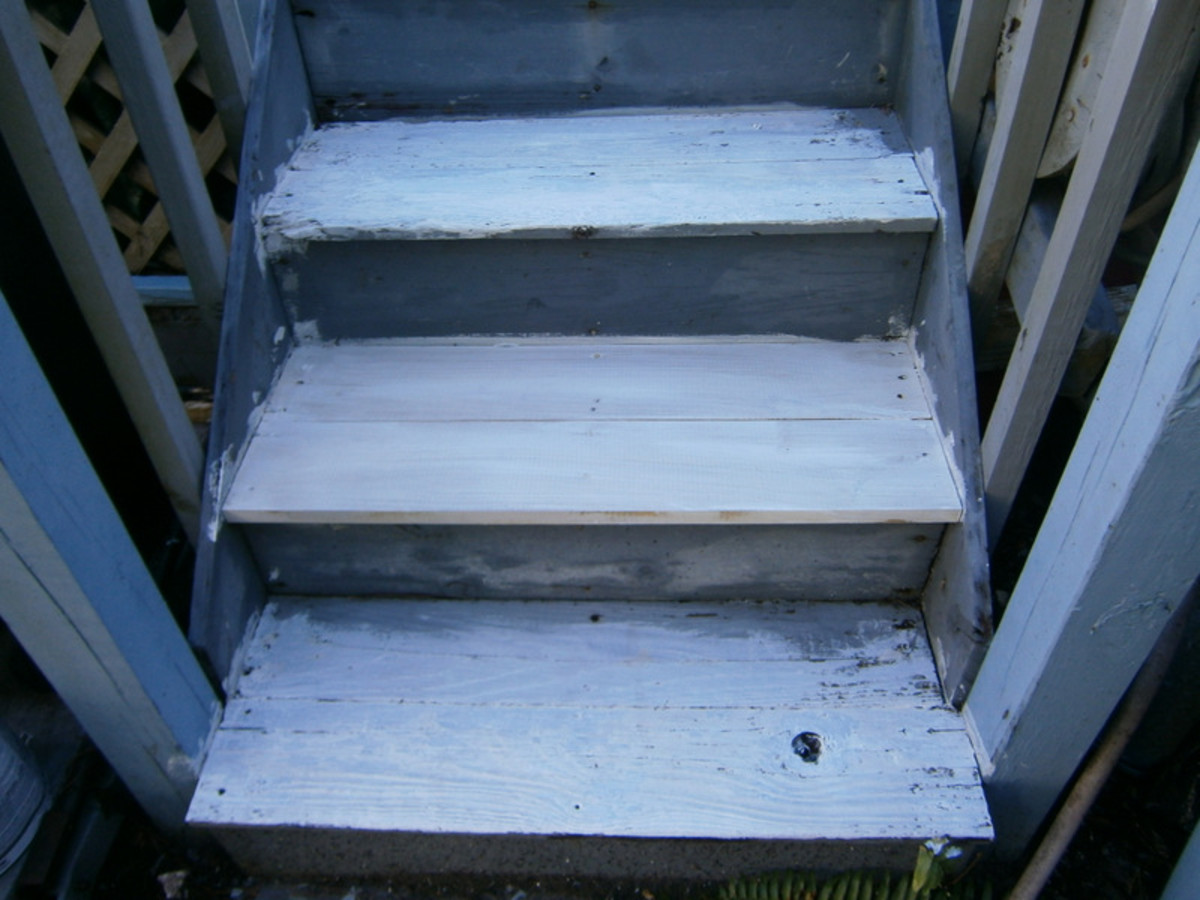 How to Refinish and Paint an Old Wooden Porch and Deck Dengarden