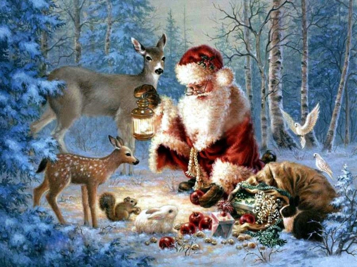 Deer and Reindeer Christmas Wallpapers hubpages