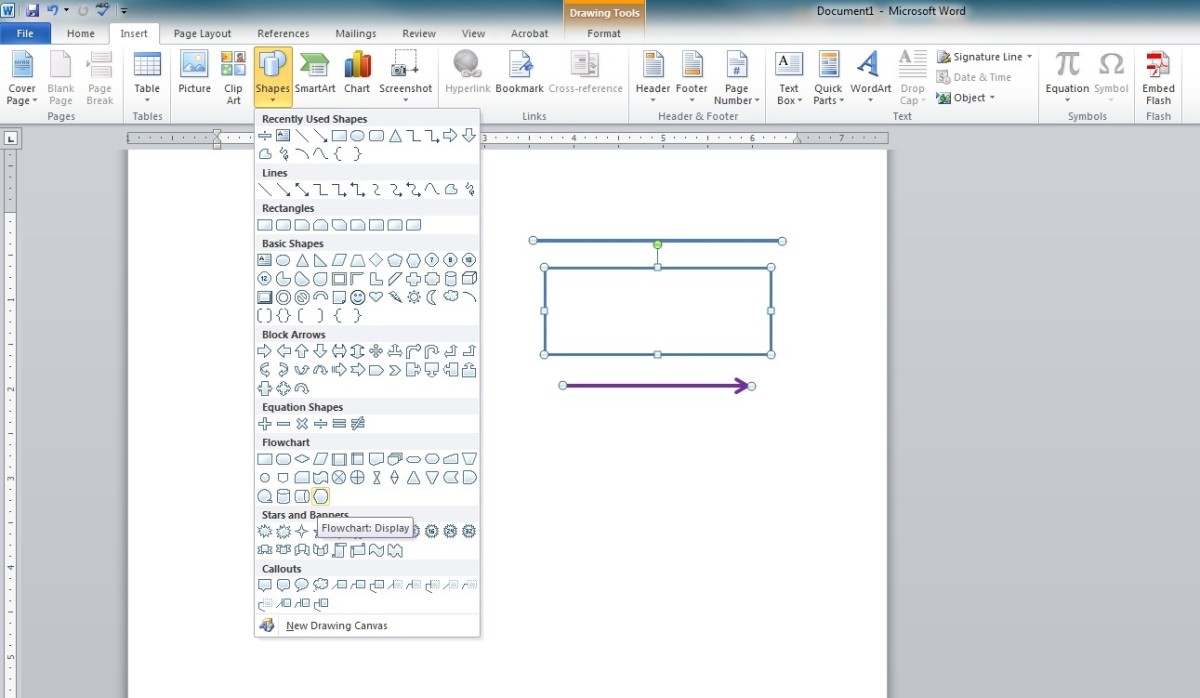 Using "Shapes" in Your Word Document HubPages