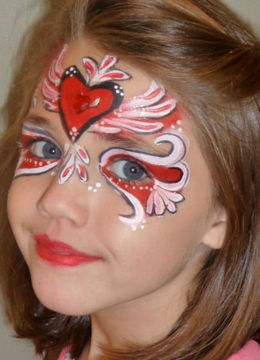 Face Painting Children Using Hearts hubpages