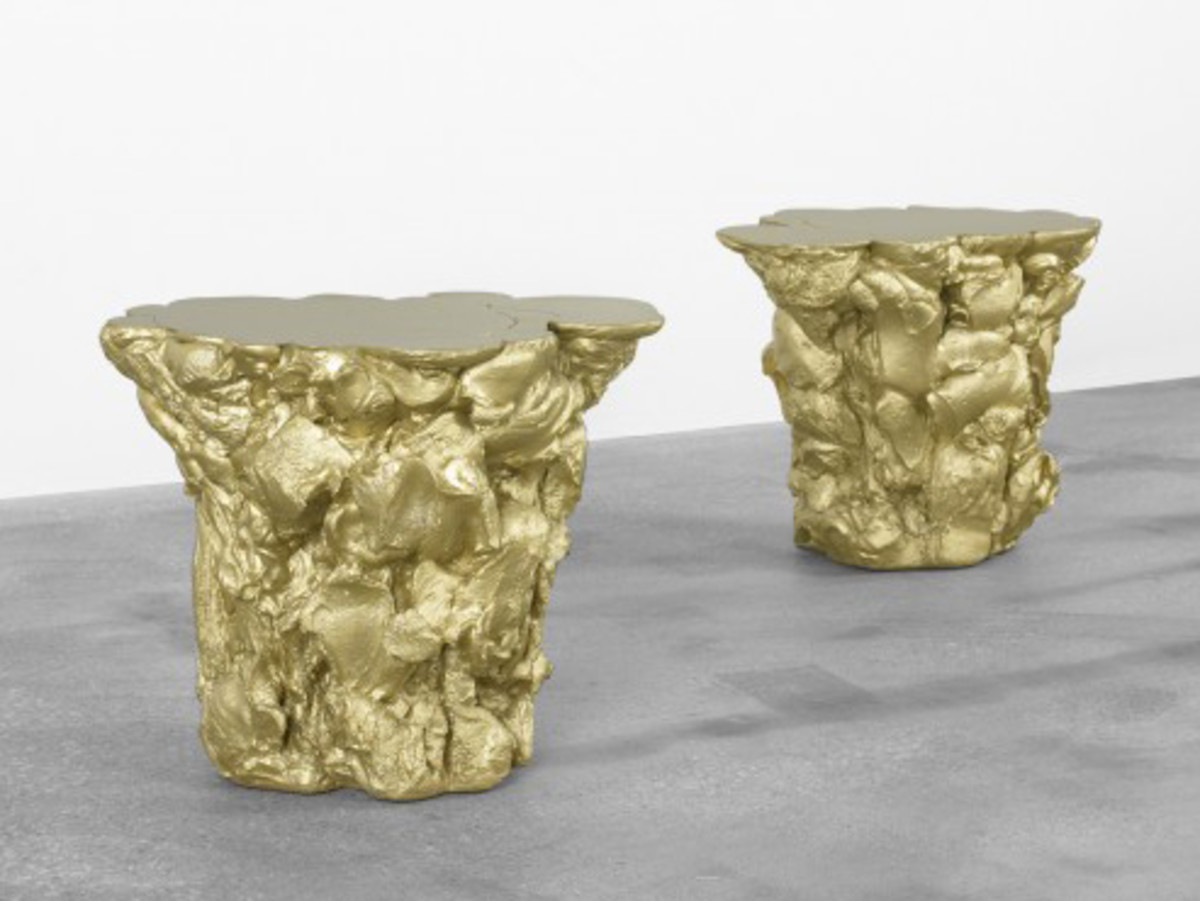 DIY Gold Tree Stump Table HubPages