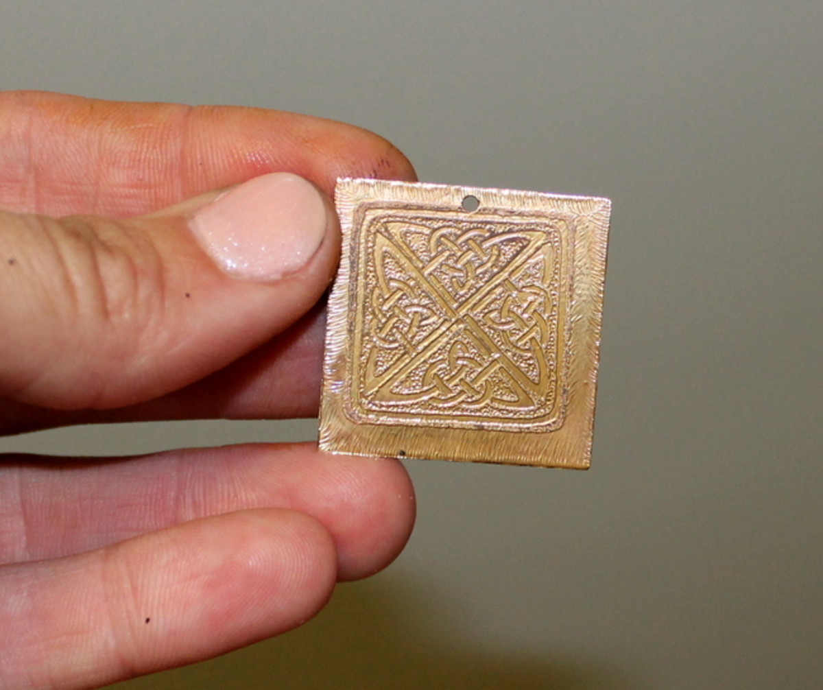 How to Acid Etch Metal/Copper and Brass Blanks for Jewelry