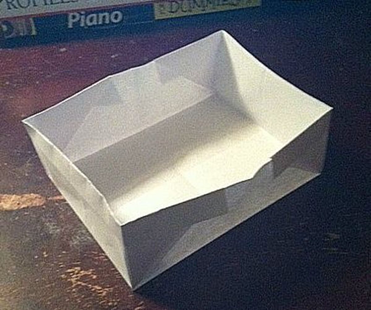 Origami for Beginners The Rectangular Box HubPages