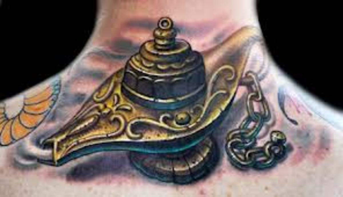 Genie Tattoos And DesignsGenie Tattoo Meanings And IdeasGenie Lamp