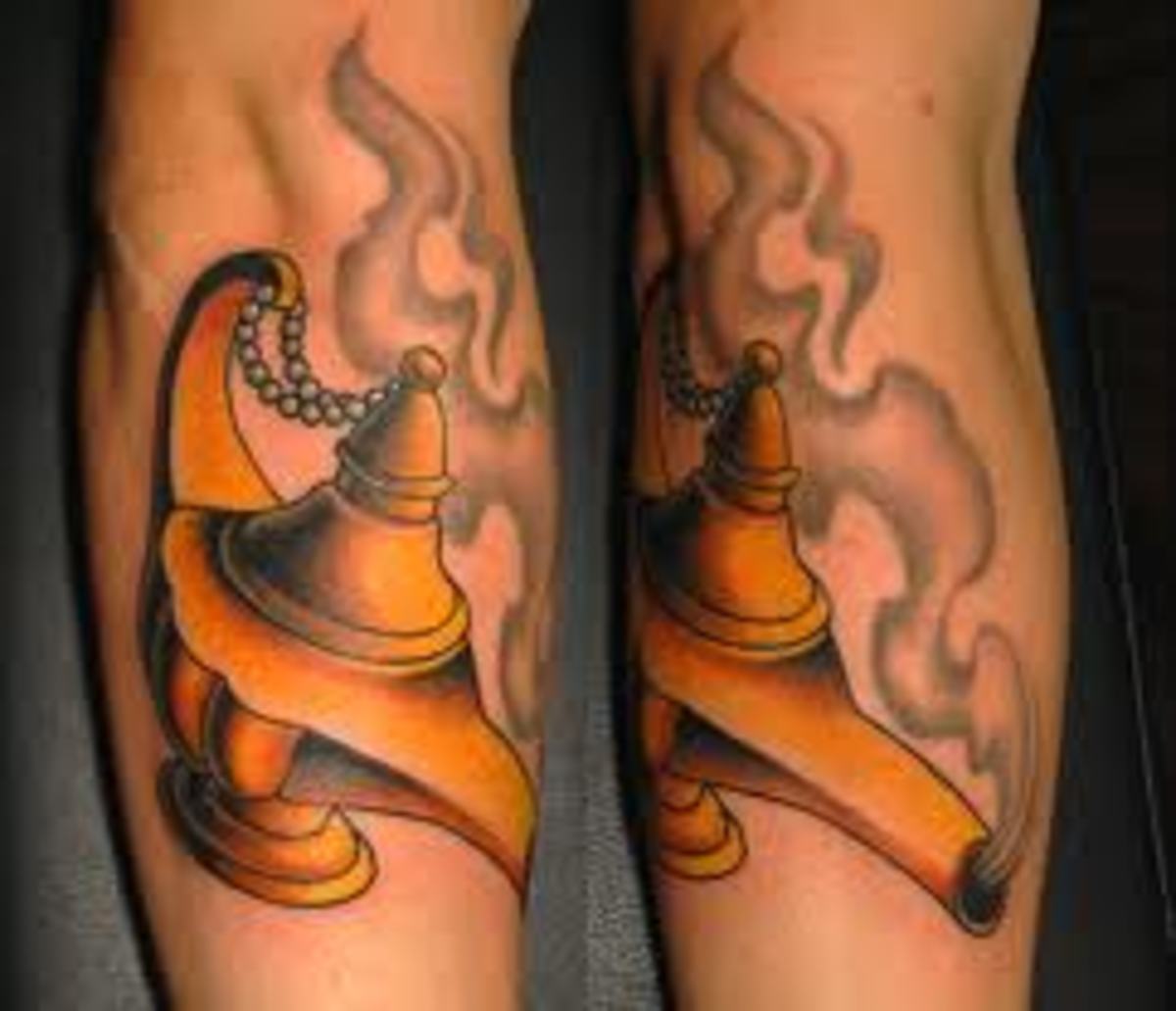 Genie Tattoos And DesignsGenie Tattoo Meanings And IdeasGenie Lamp