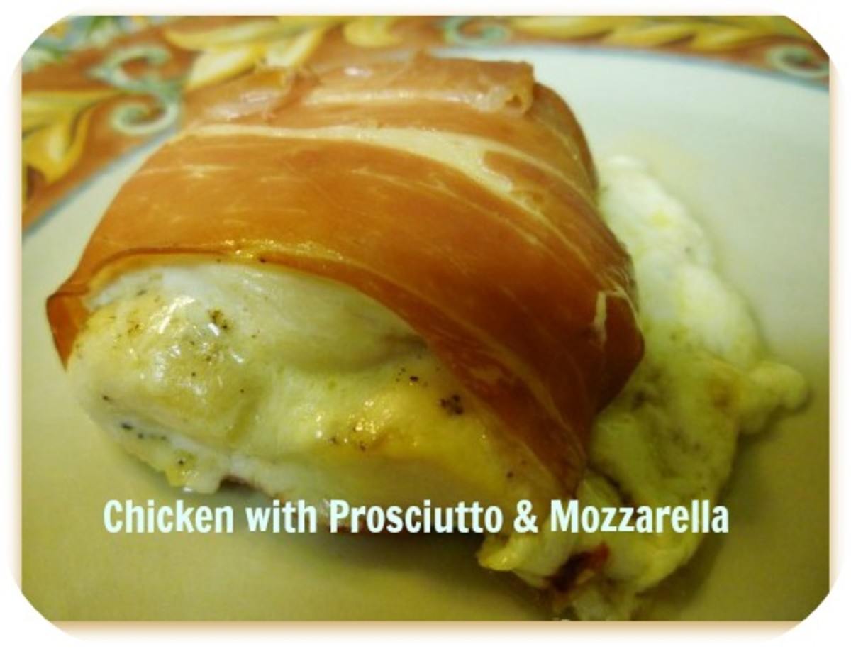 30Minute Chicken Prosciutto Mozzarella Bake With Italian Flair