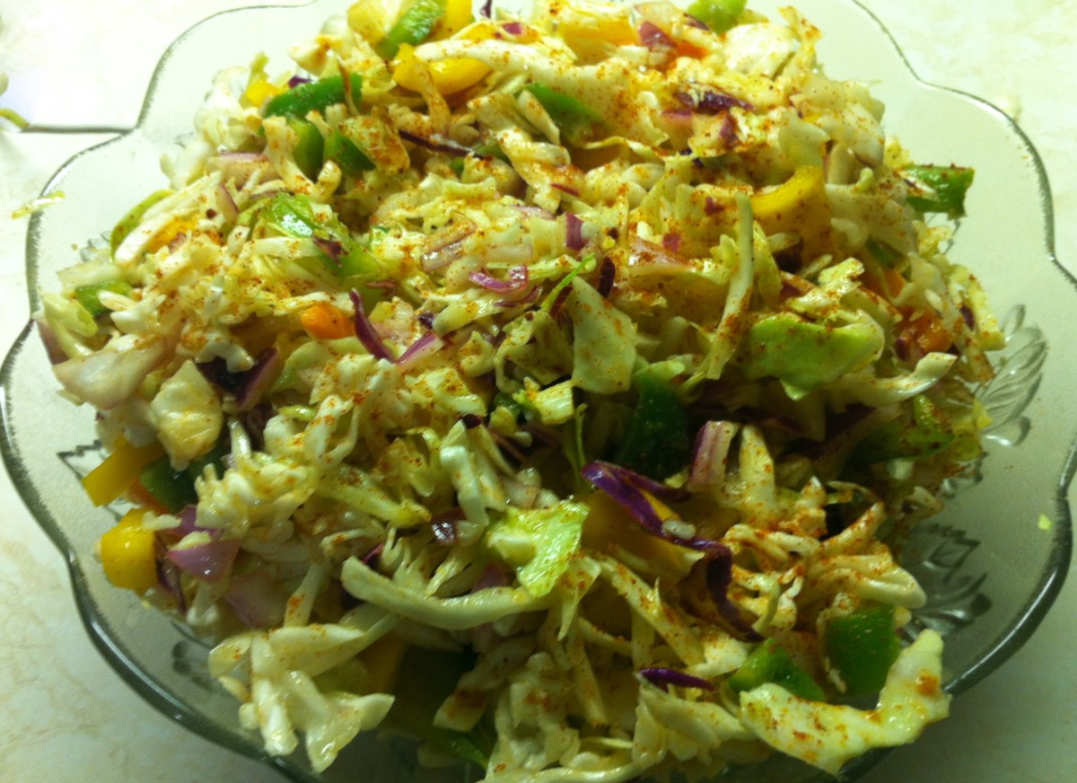 Coleslaw With Oil and Vinegar Dressing Delishably