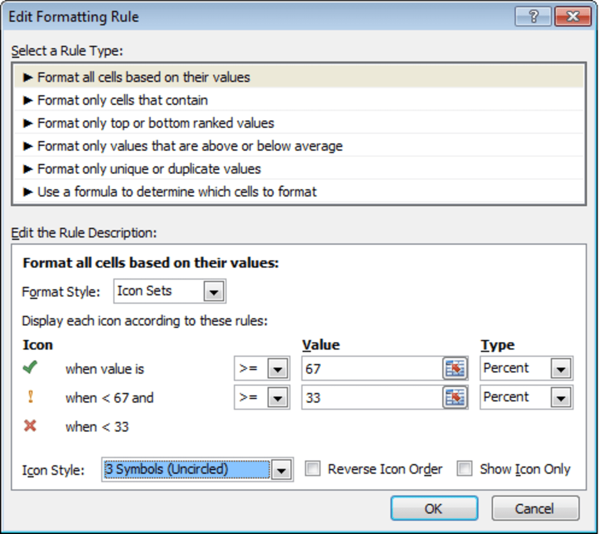 Conditional Formatting how to create a to do list in Excel using