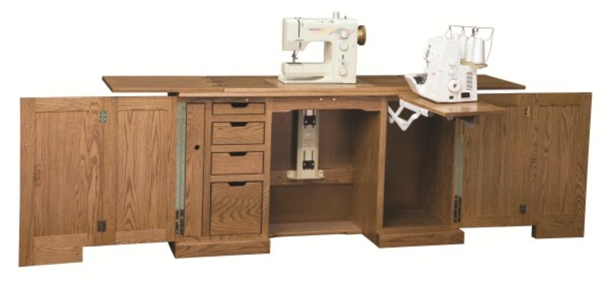 Sewing Solid Wood Sewing Room Furniture Organization
