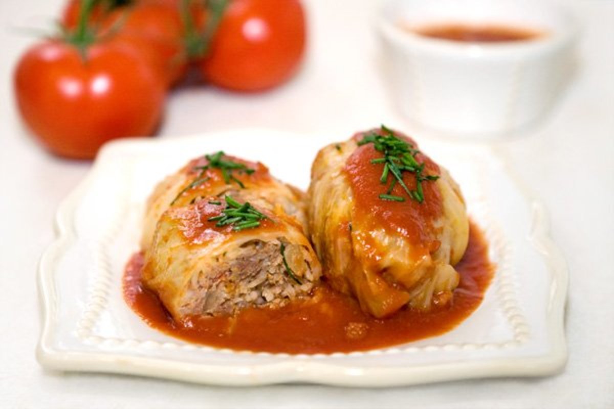 Polish Gołąbki (Stuffed Cabbage Rolls) Recipe
