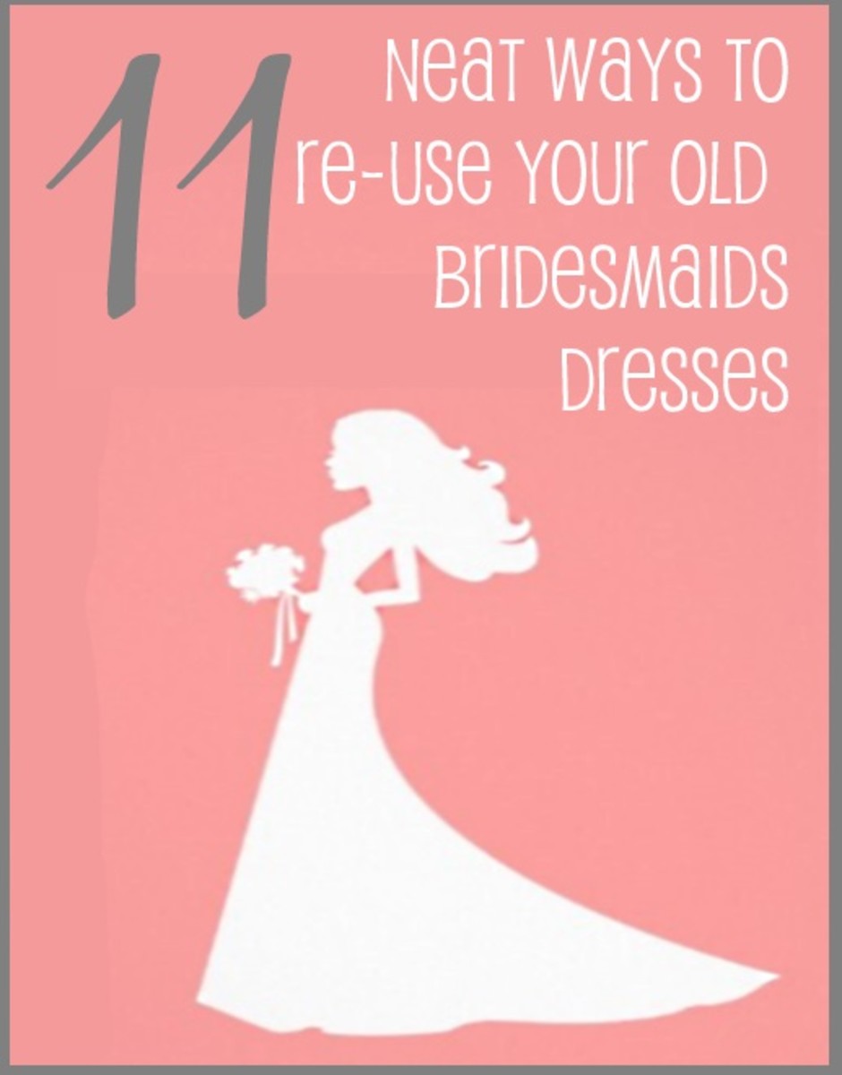 11 Neat Ways to Upcycle Your Old Bridesmaids Dresses HubPages