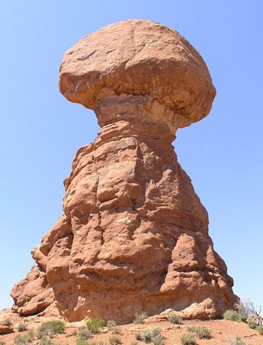 Top 10 Famous Mushroom Shaped Rock Formations across the World HubPages