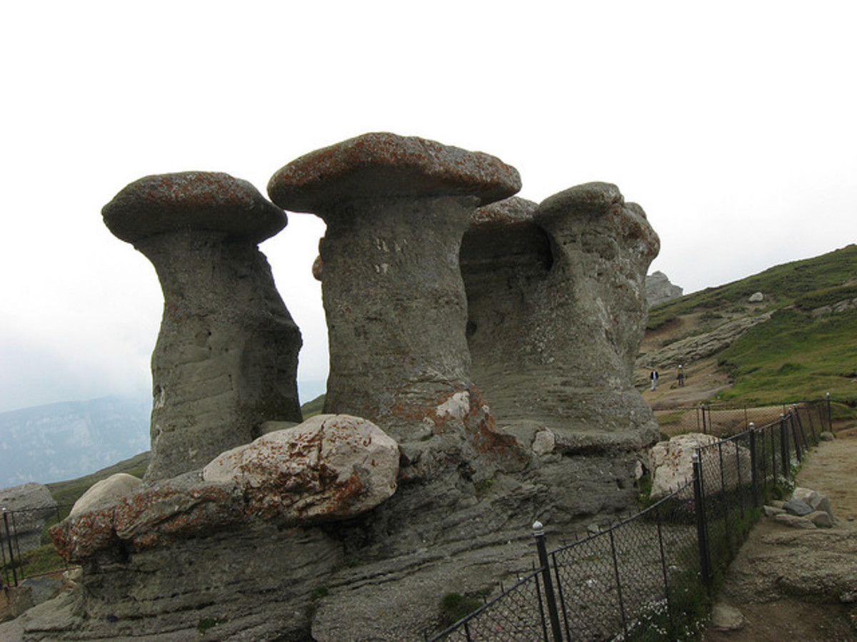 Top 10 Famous Mushroom Shaped Rock Formations across the World HubPages