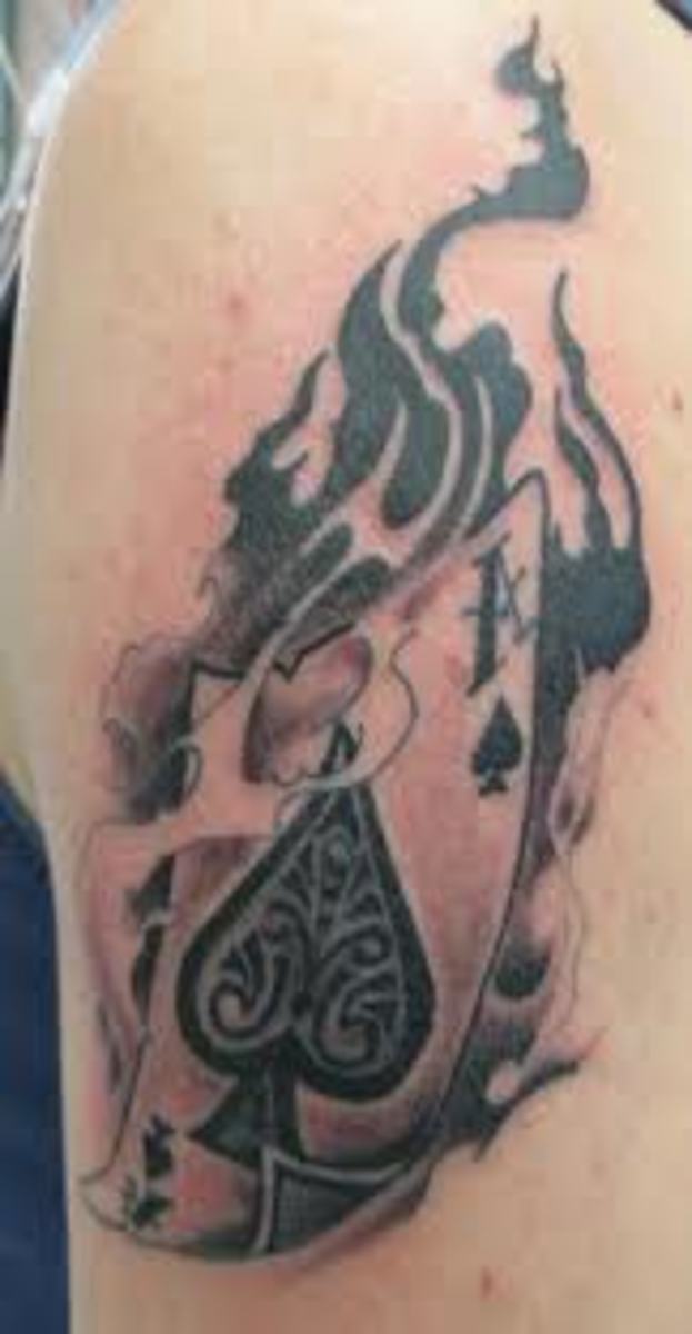 Spade and Ace of Spade Tattoos Meanings, Designs, and