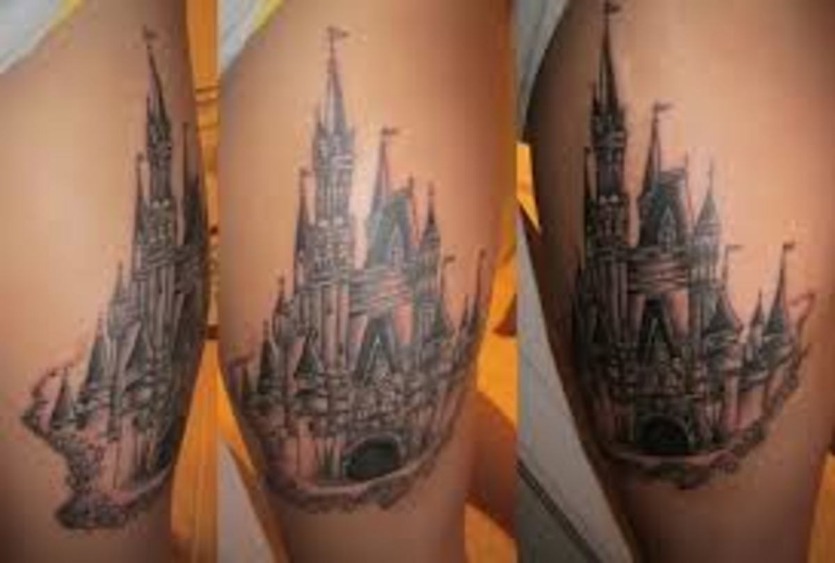 Castle Tattoo Designs And MeaningsCastle Tattoo Ideas And Pictures