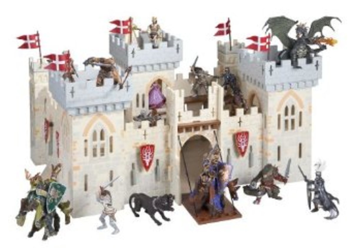 Cheap Toy Wooden Castles and Forts for Sale, Excellent Boys Christmas or Birthday Gift Ideas