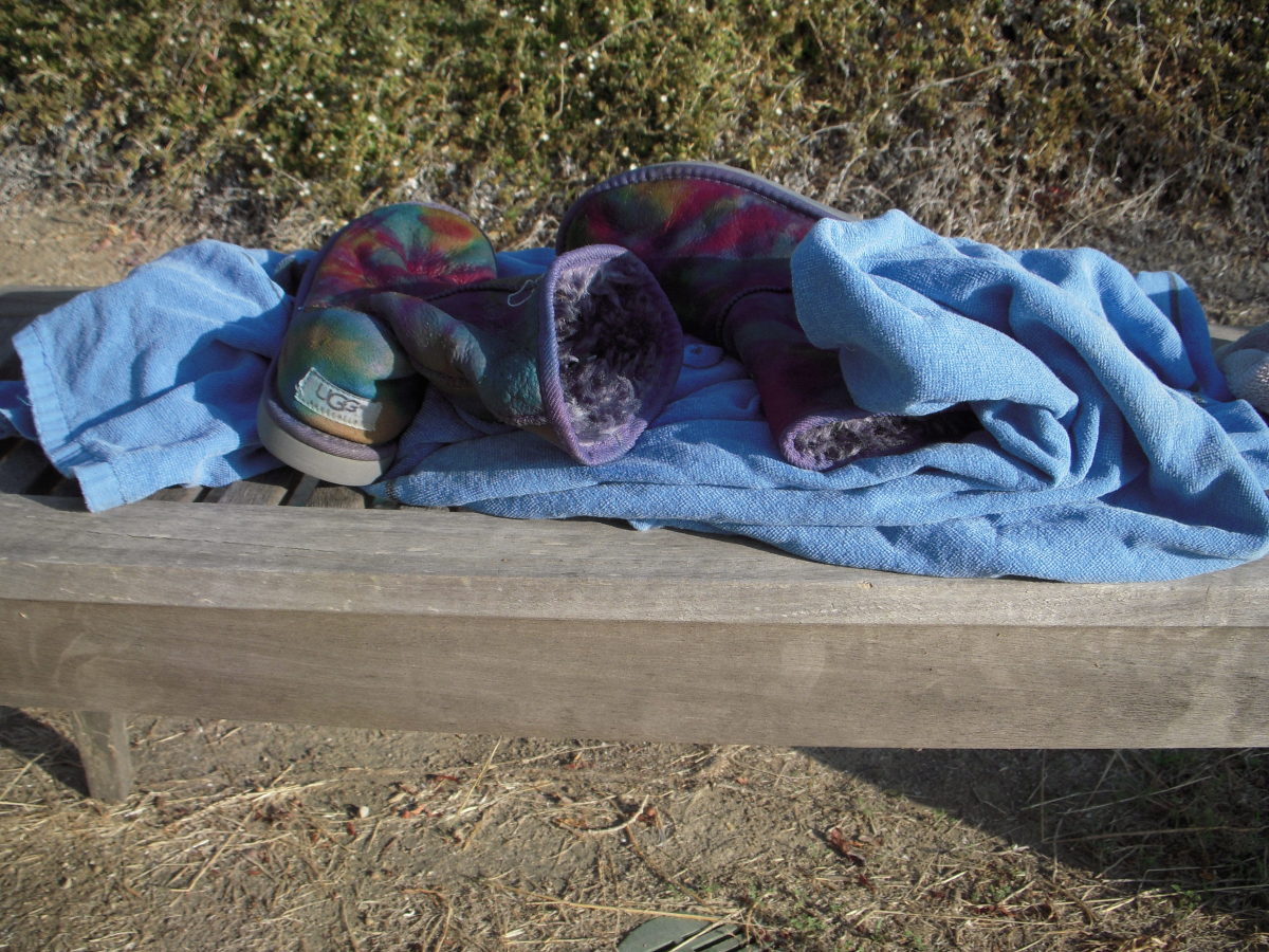 How to TieDye Ugg Boots