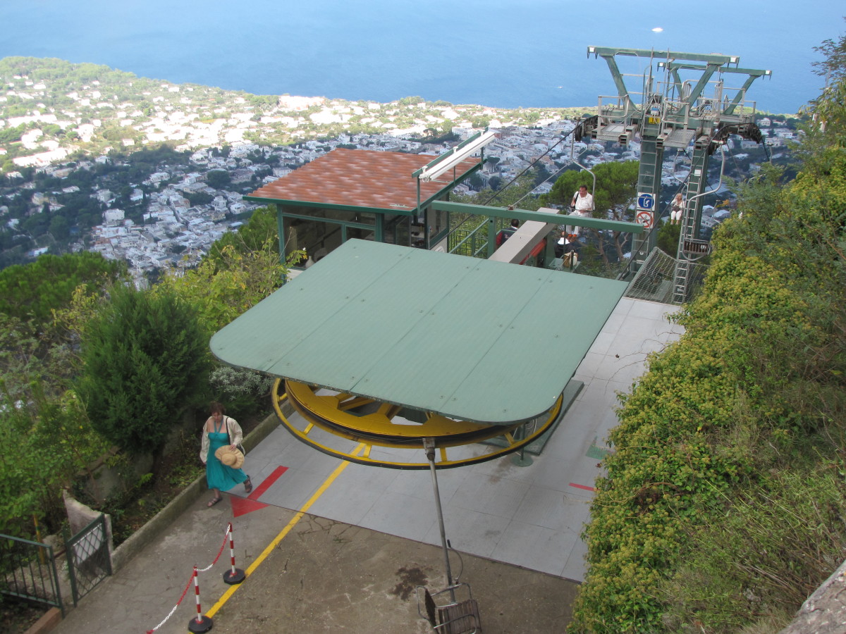 Capri Travel Guide The Mount Solaro Chair Lift WanderWisdom