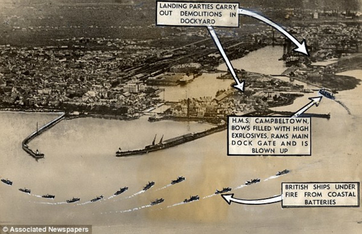 The Greatest Raid of All Operation Chariot St. Nazaire lock gates