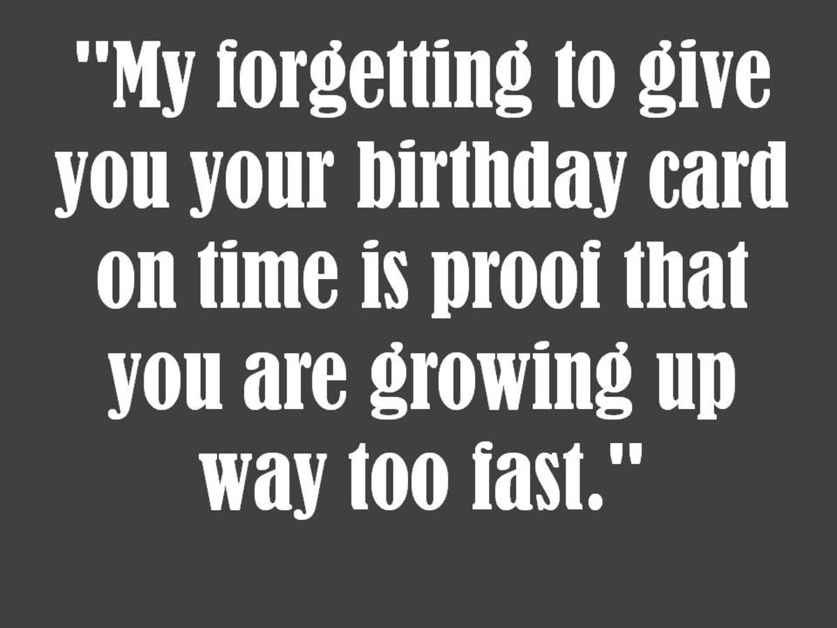 Belated Birthday Messages Funny and Sincere Wishes to Write in a Card