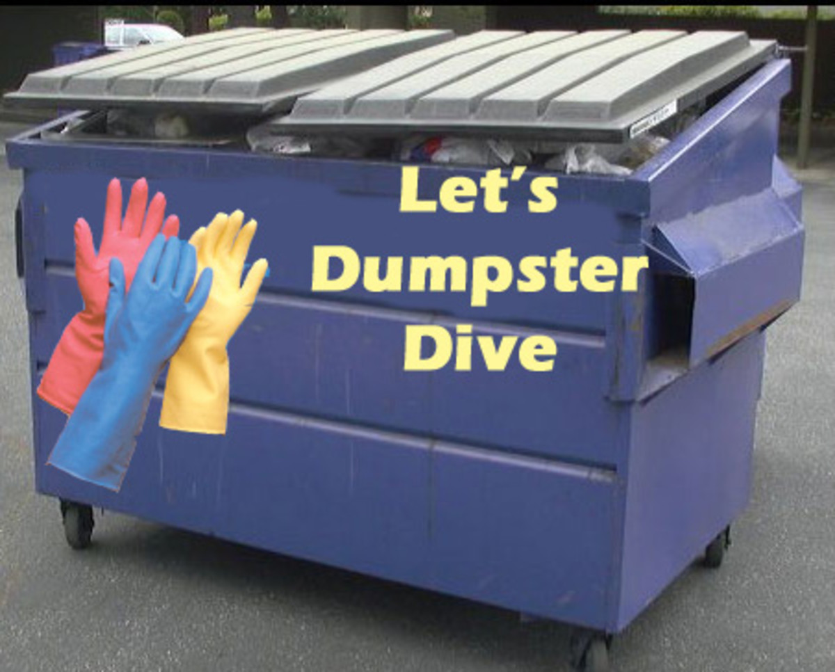 Dumpster diving! Find your treasures! Dive like a pro! HubPages