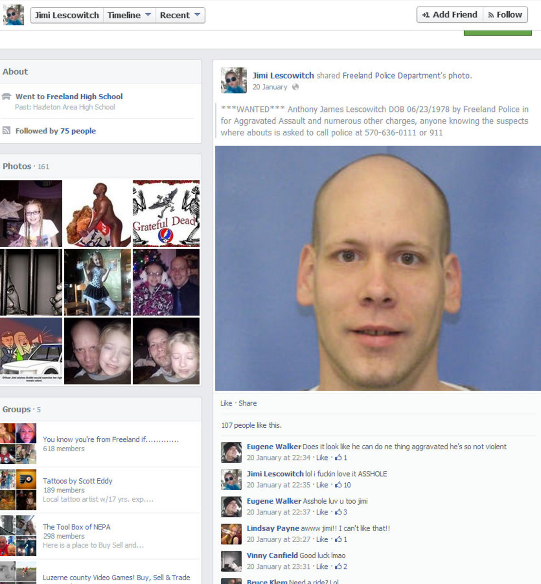 How Facebook Sharing Got A Crook Caught HubPages