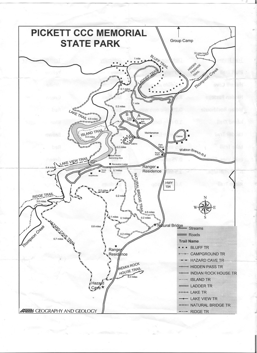 Getaway to Pickett State Park, TN for the Weekend HubPages