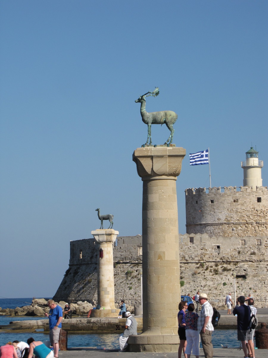 One Day in Rhodes, Greece Visiting the Palace of the Grand Master