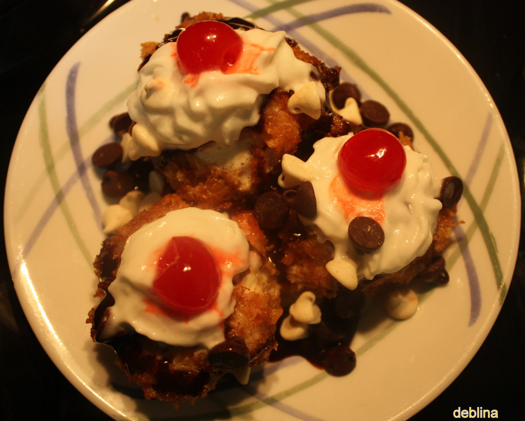 Fried ice Cream Recipes When East Meets West