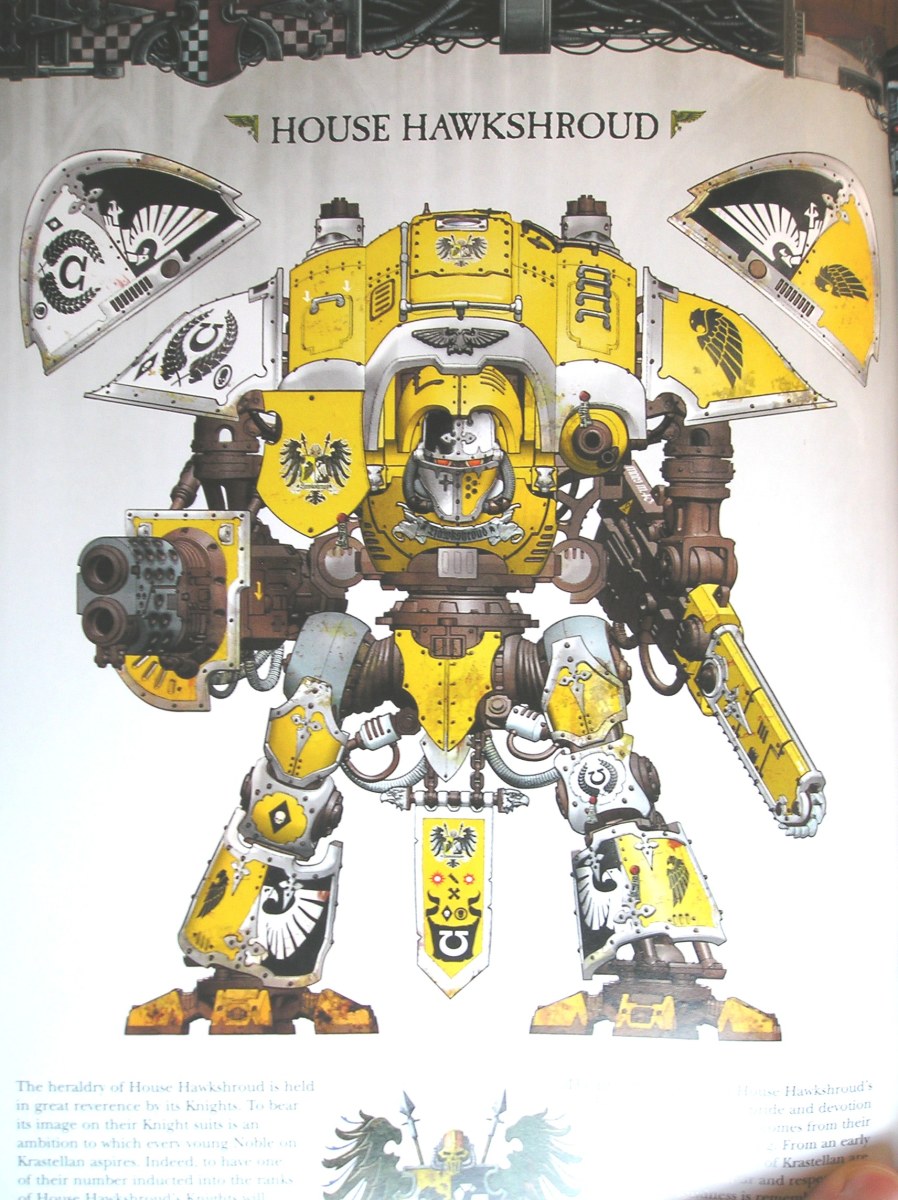 Imperial Knight Houses Warhammer 40k HubPages