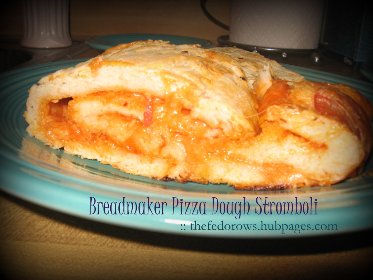 Make the Perfect BreadMaker Dough for Pizzas, Calzones, or Stromboli