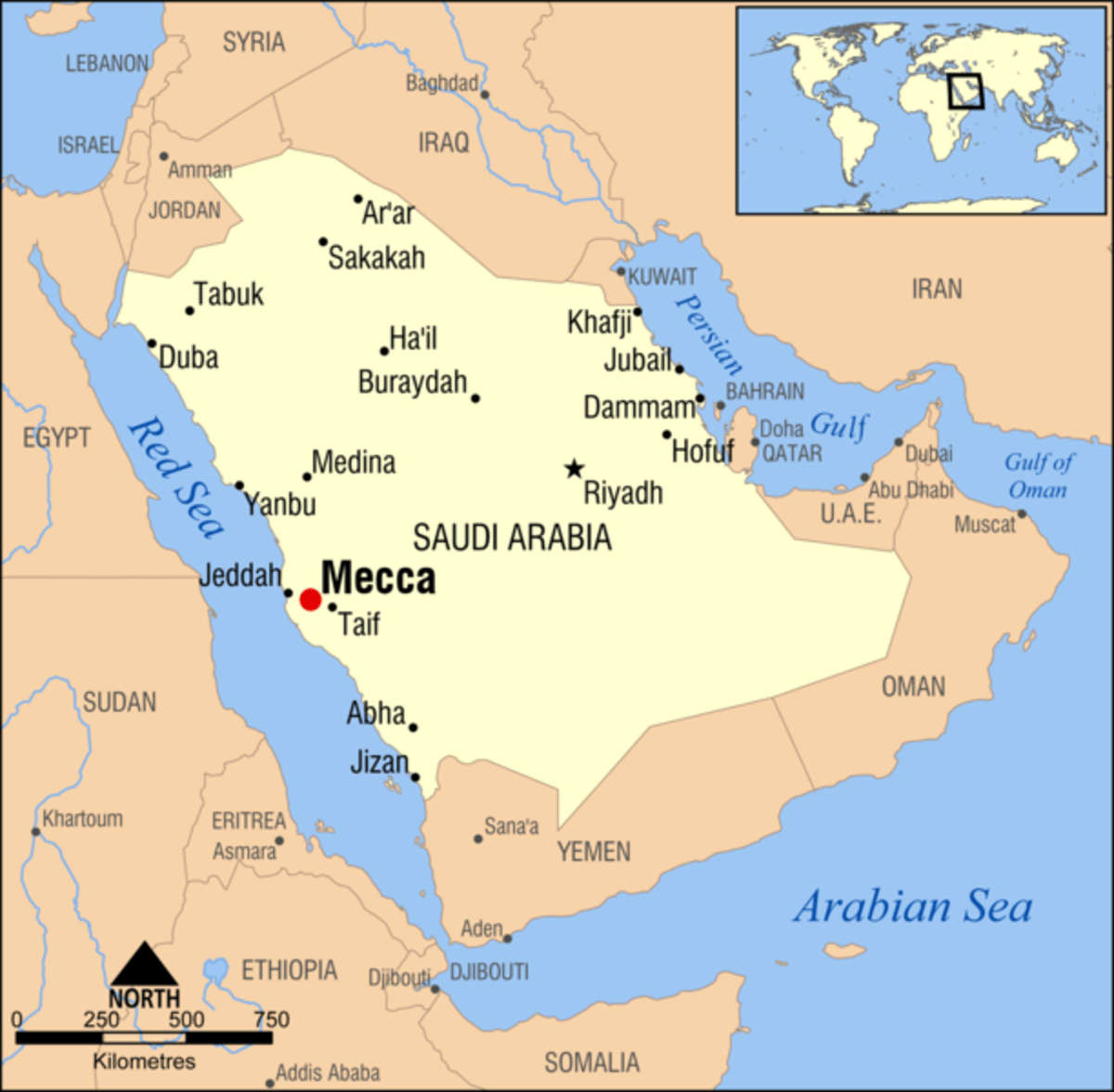 Mecca And Medina Map Why did Muhammad Leave Makkah for Madinah? HubPages