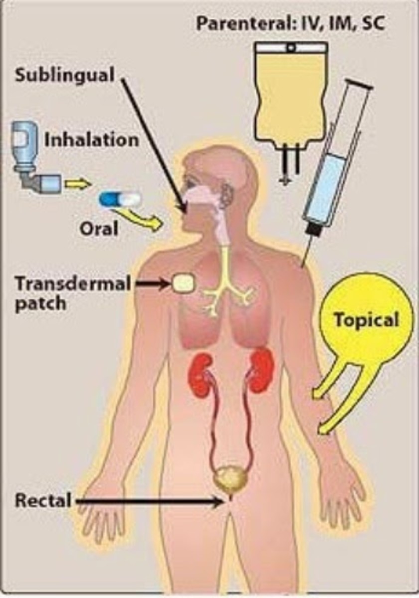 Methods of administering drugs into the body ePharmacology HubPages