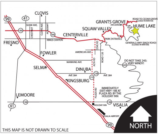 Hume Lake Campground Map The Big House at Hume Lake