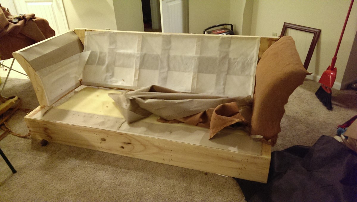 A Beginner's Guide to Reupholstering a Couch Dengarden