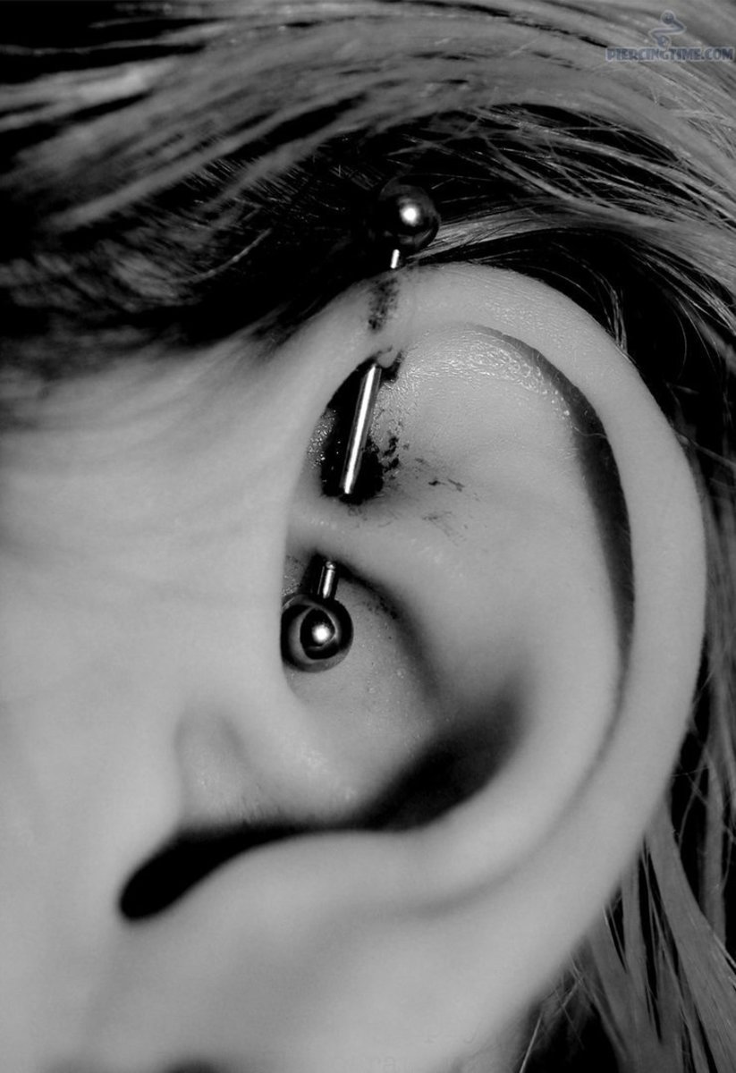 Industrial Piercing Everything you wish to know HubPages
