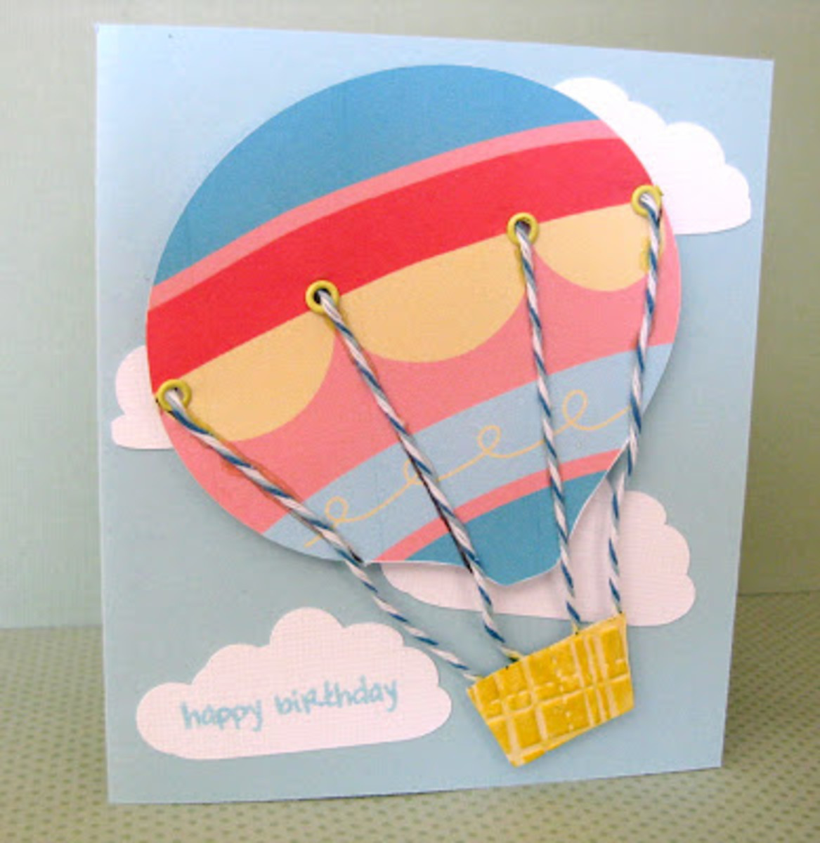 Homemade Hot Air Balloon Greeting Cards Ideas Birthday, Pop Up, and More hubpages