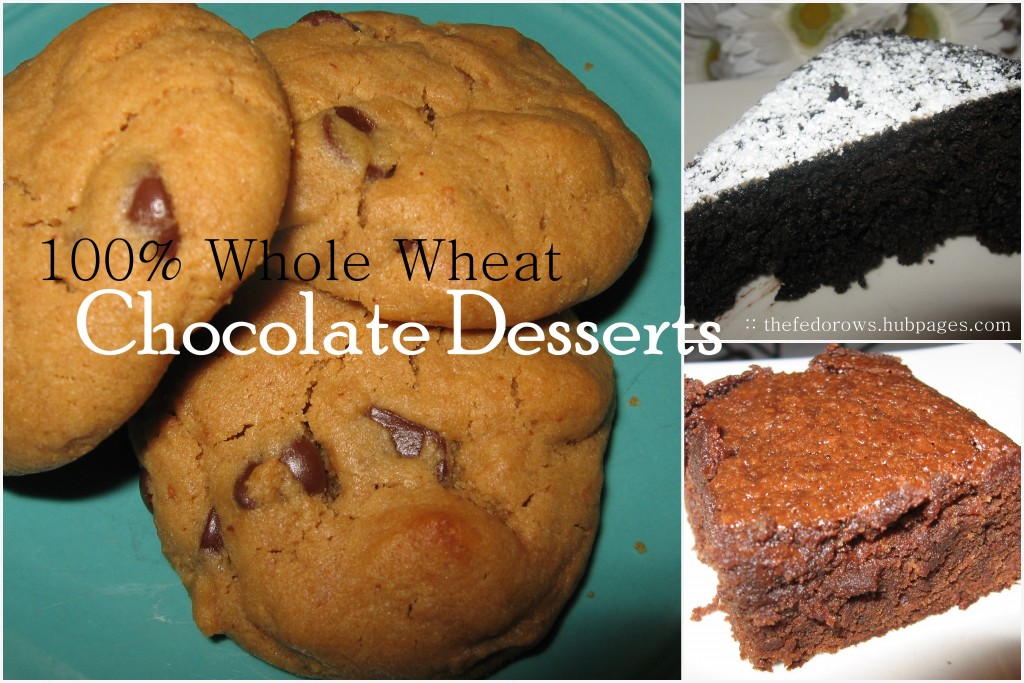 Three Tasty 100 Whole Wheat Chocolate Desserts hubpages