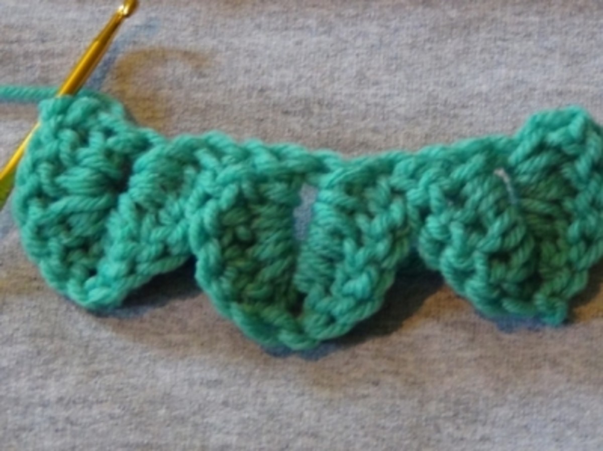 Crocodile Stitch Crochet Tutorial HubPages