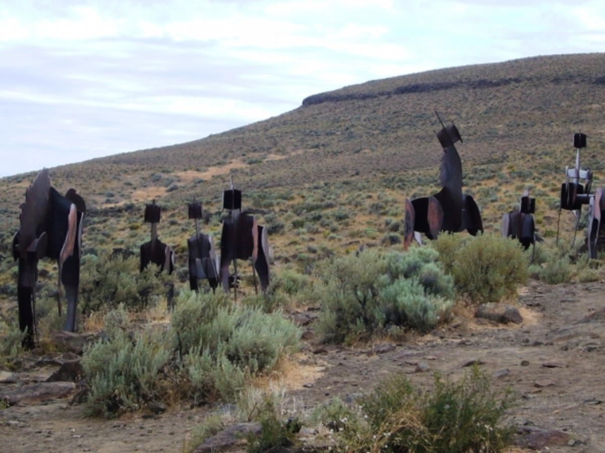 Wild Horses Monument in Washington State HubPages