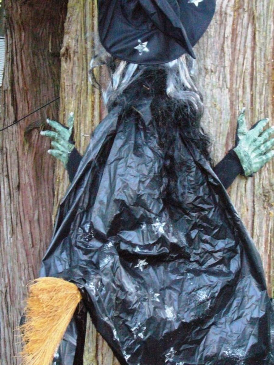 Crashed Witch Halloween Decoration HubPages