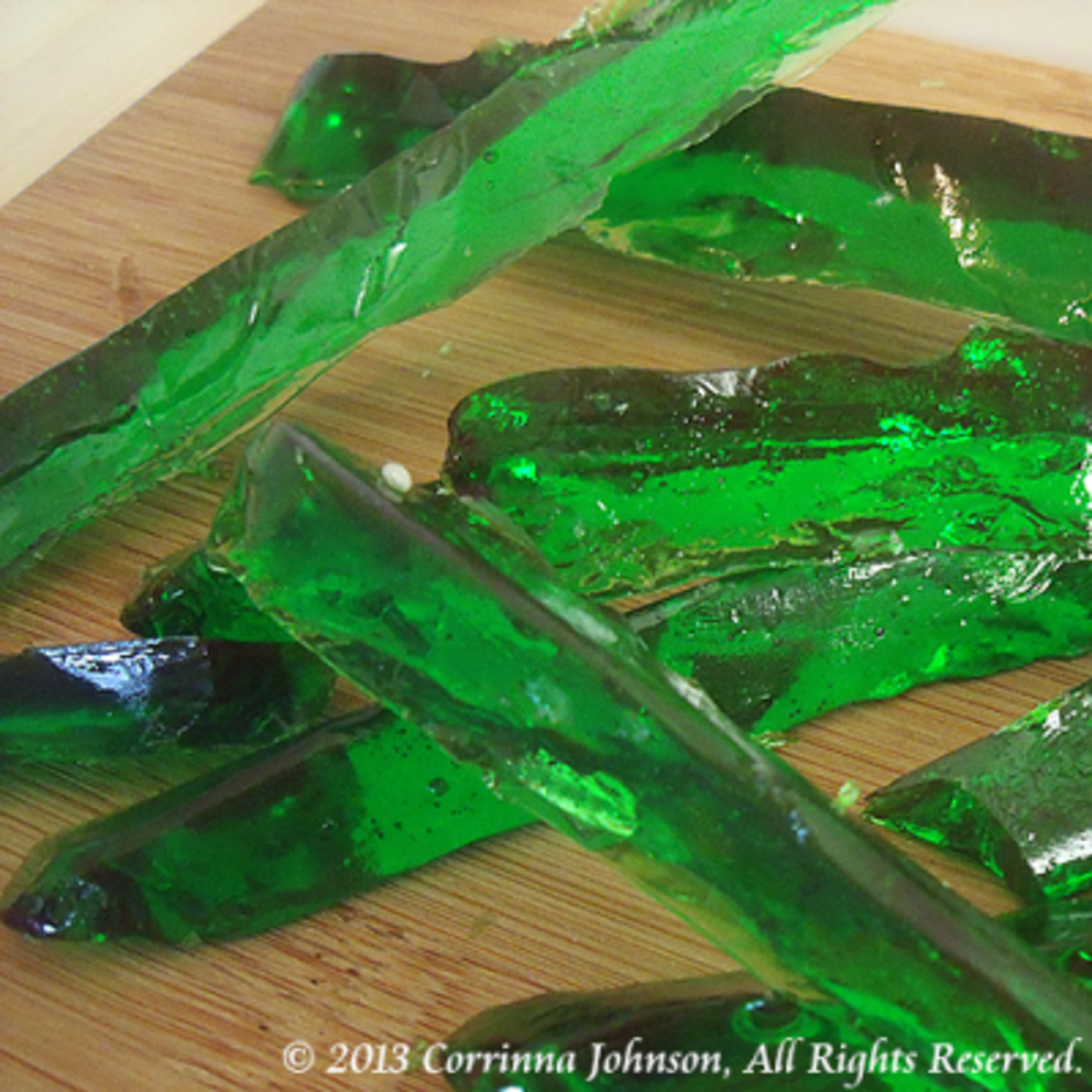 How to Make Sour Kryptonite Candy Crystals Delishably