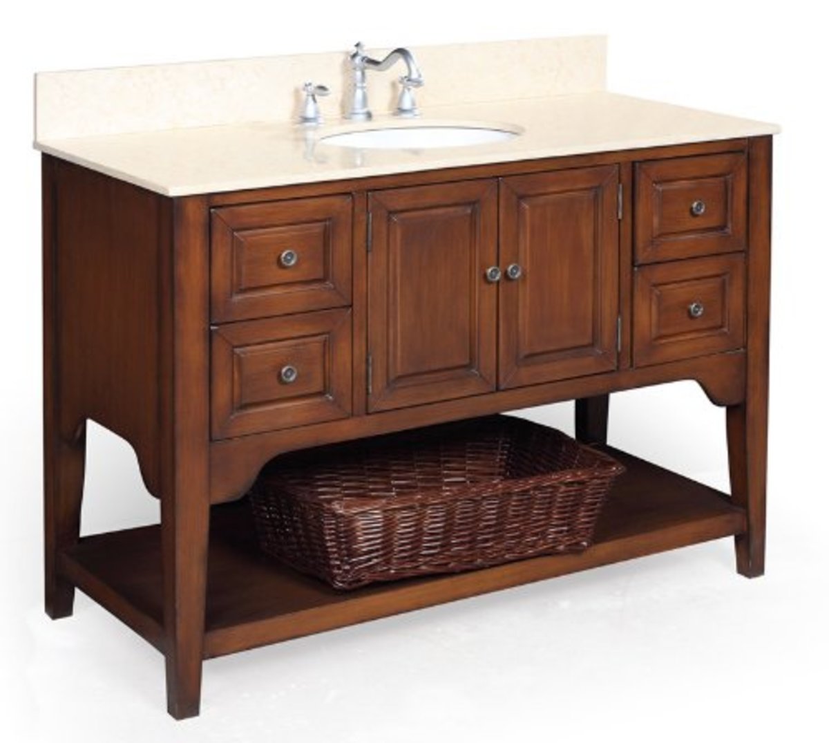 Craftsman and Mission Style Bathroom Vanities
