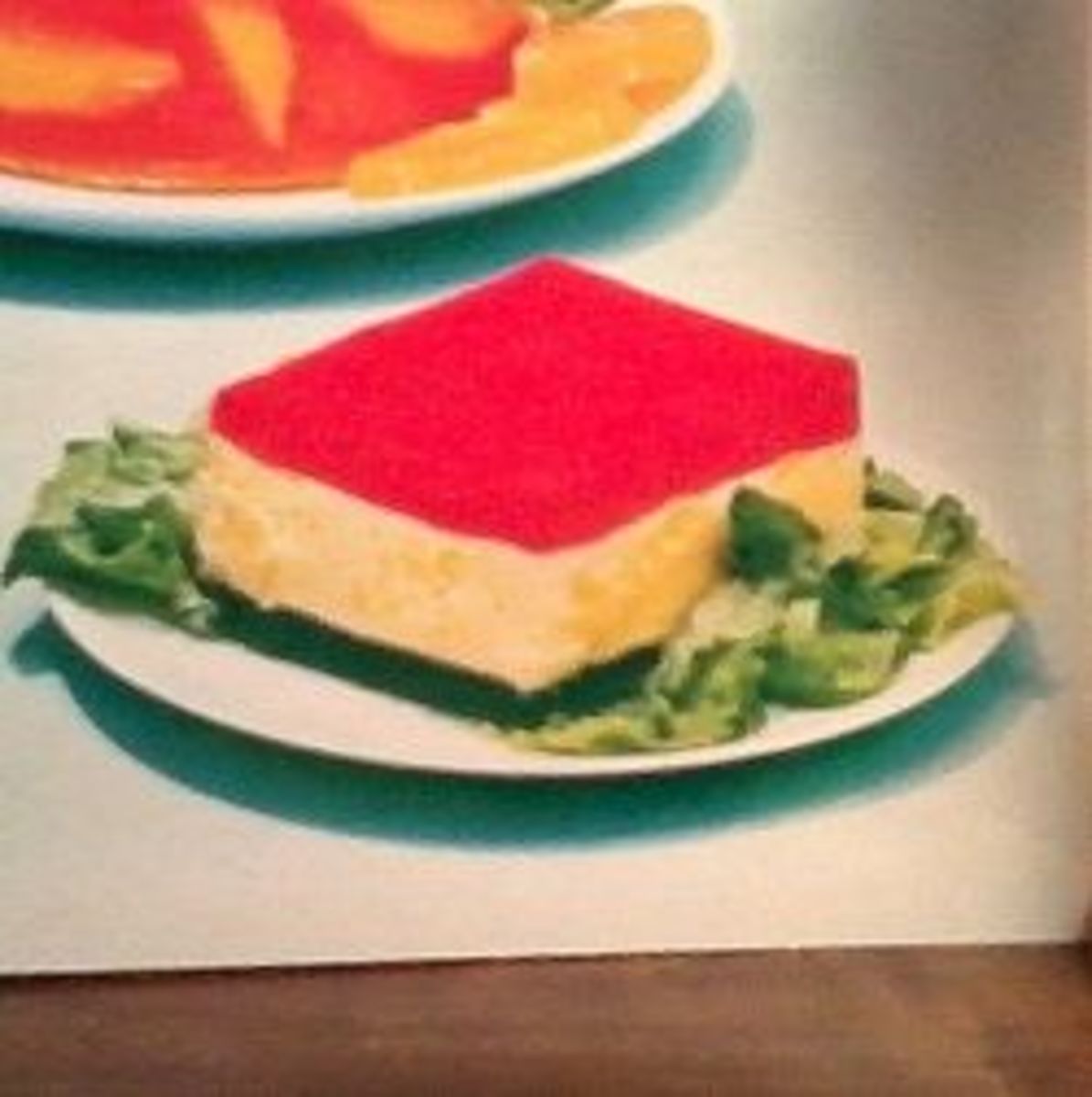 Vintage Jello Ribbon Salad Recipe Delishably