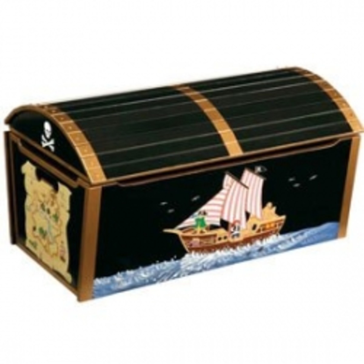 Pirate Chest Toy Box