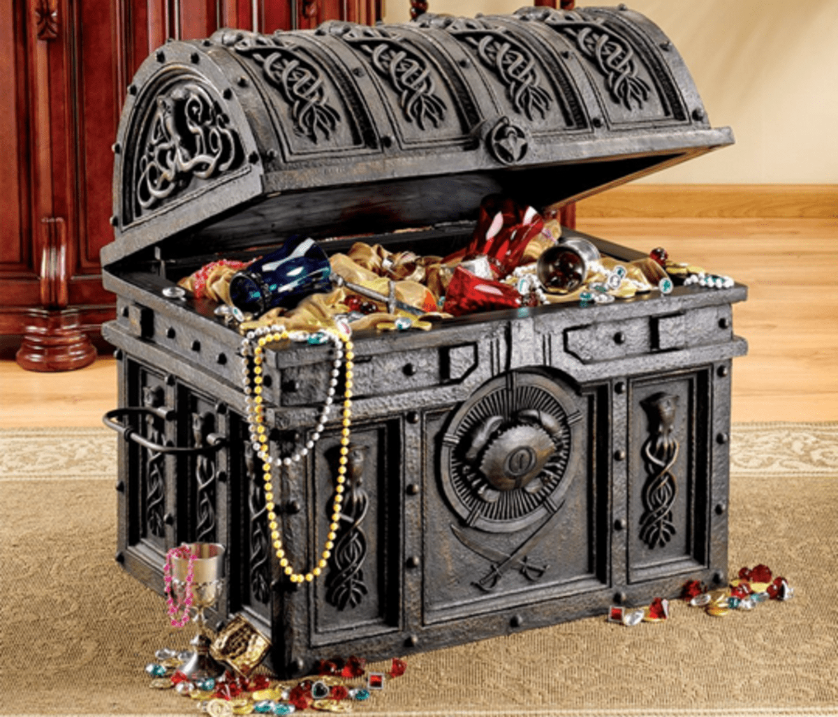Pirate Chest Toy Box